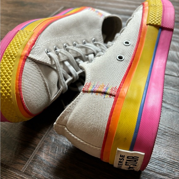 rainbow platform converse - Picture 3 of 6